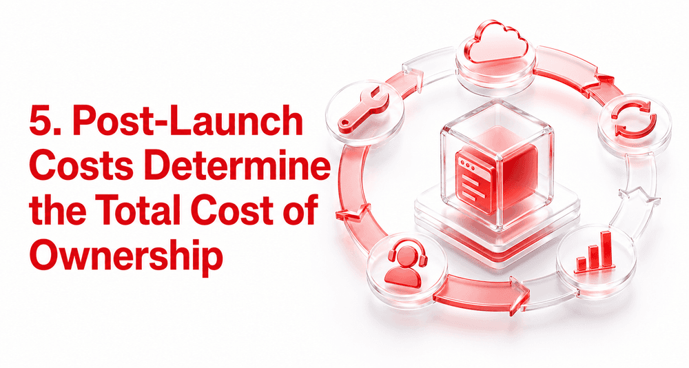 5. Post-Launch Costs Determine the Total Cost of Ownership