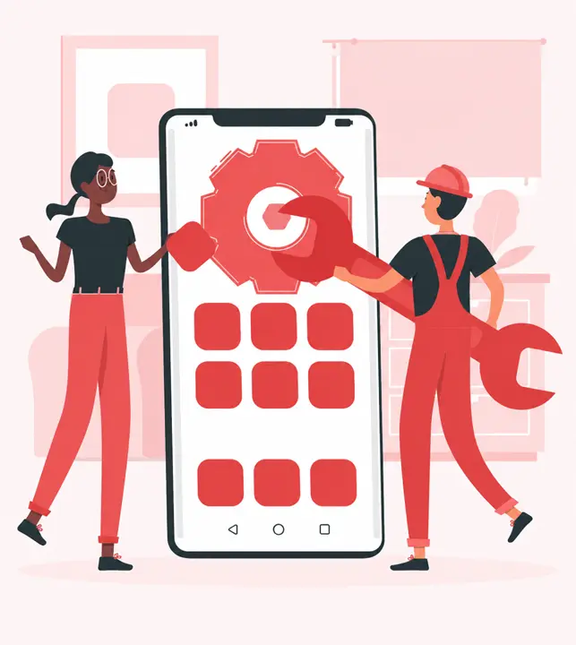 Mobile app maintenance, updates and support services