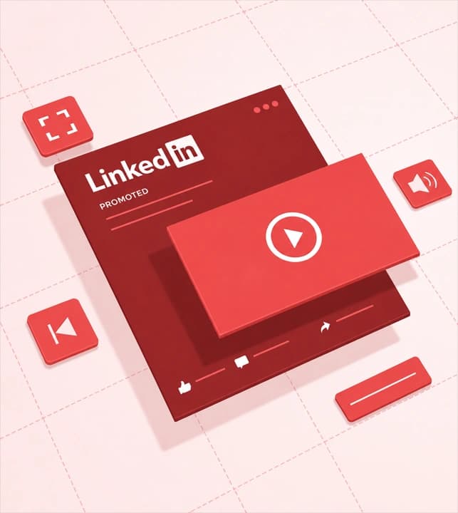 LinkedIn Ads campaigns built to generate qualified B2B leads