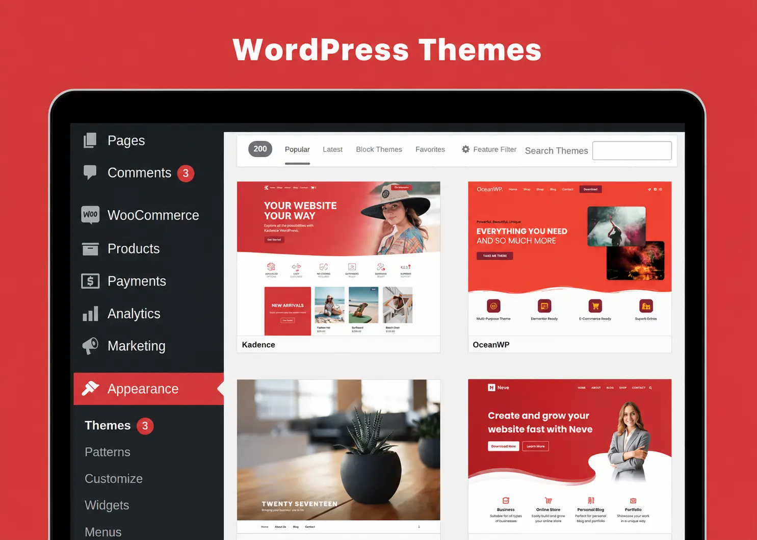 Custom WordPress website development by Neutrons